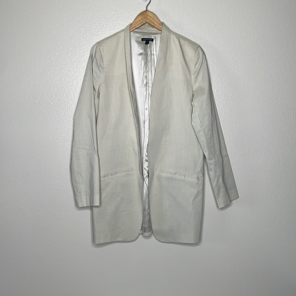Eileen Fisher Cream Blazer